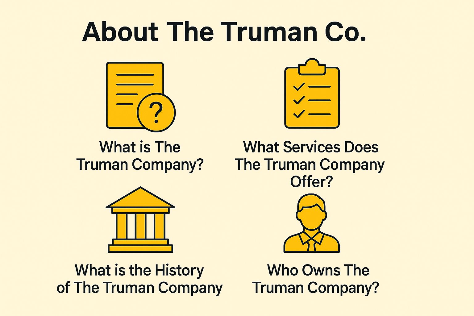 About The Truman Company