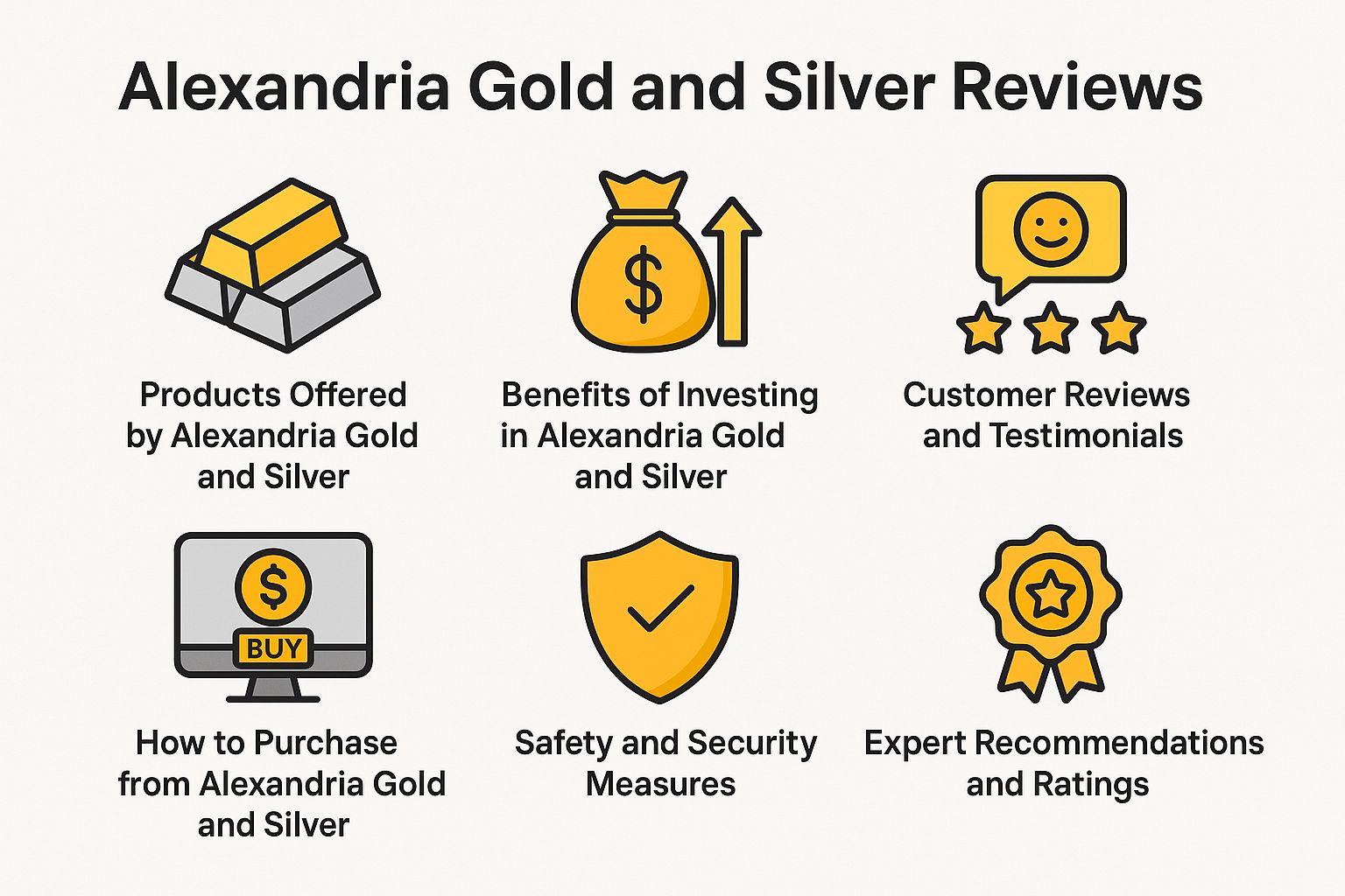 Alexandria Gold and Silver Reviews