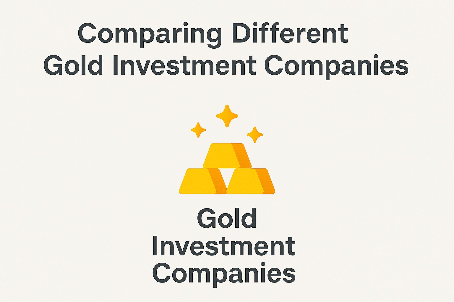 Alternatives to Hamilton Gold Group