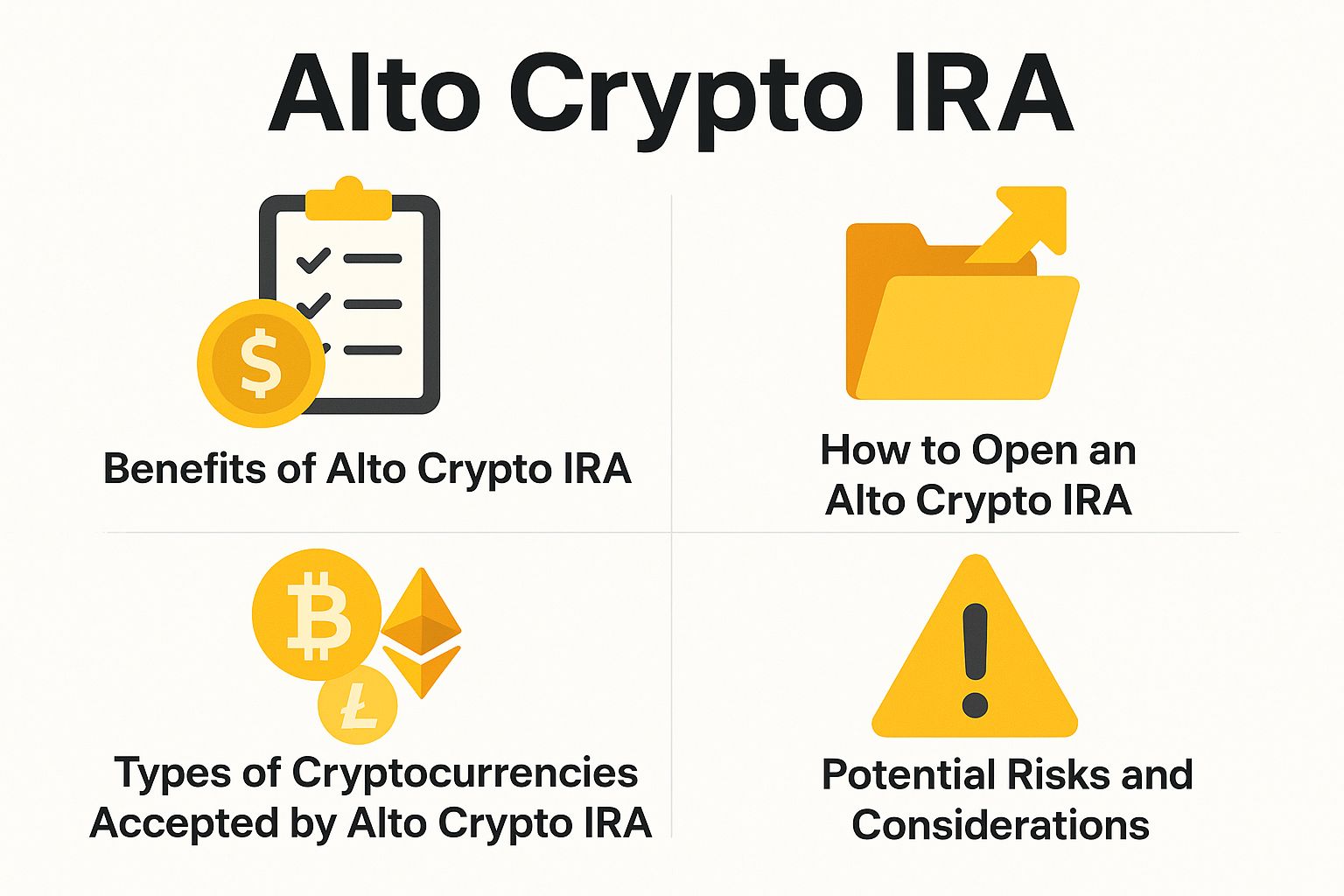 Alto Crypto IRA and Digital Asset Investing