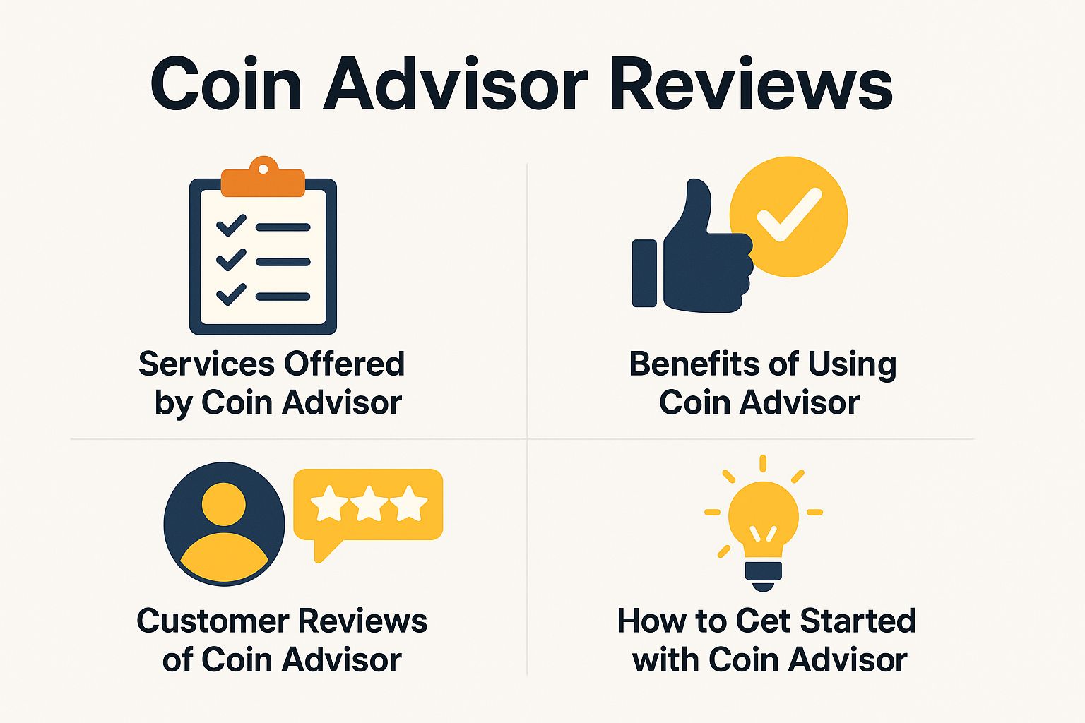 Coin Advisor Reviews