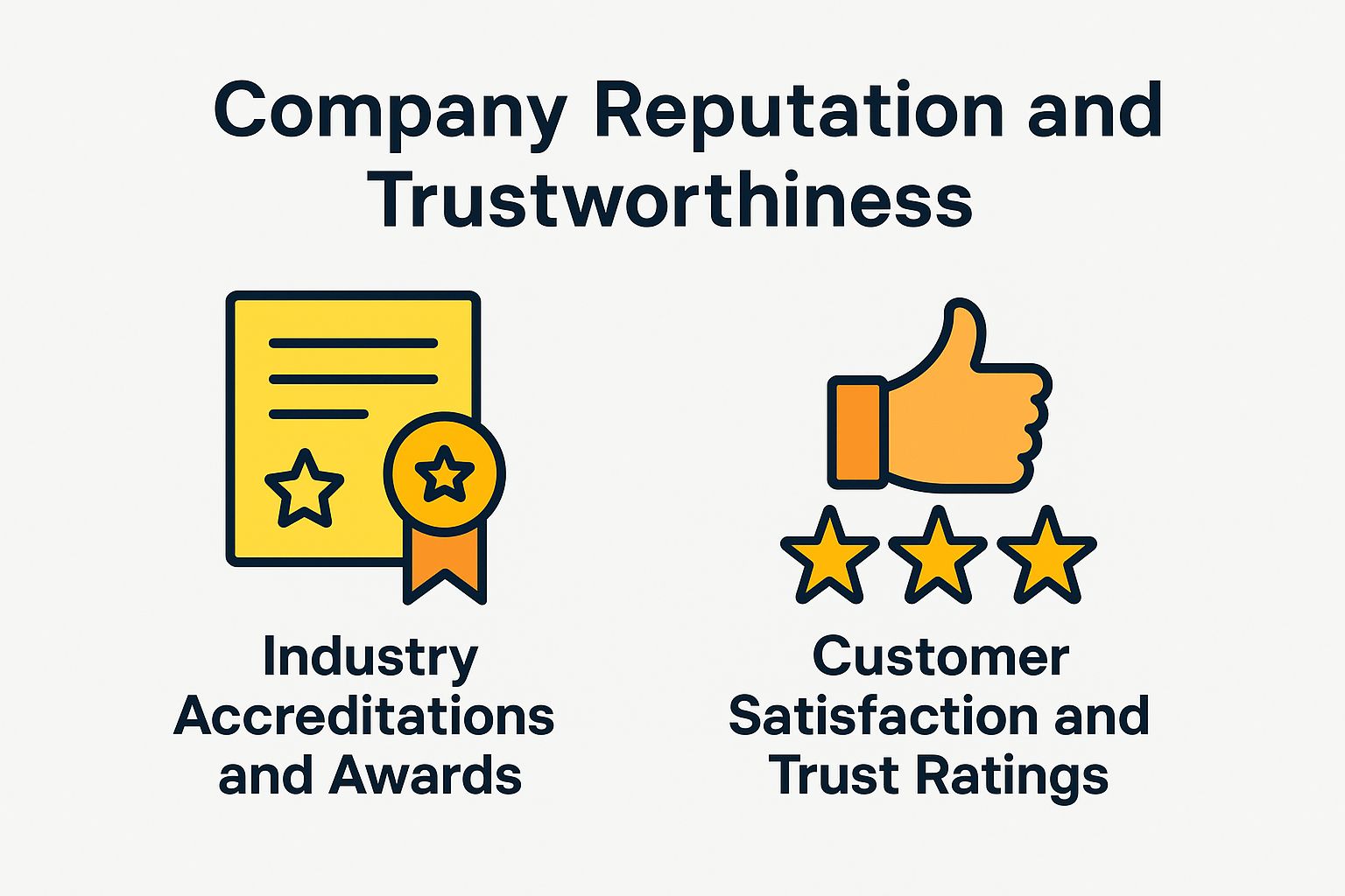Company Reputation and Trustworthiness