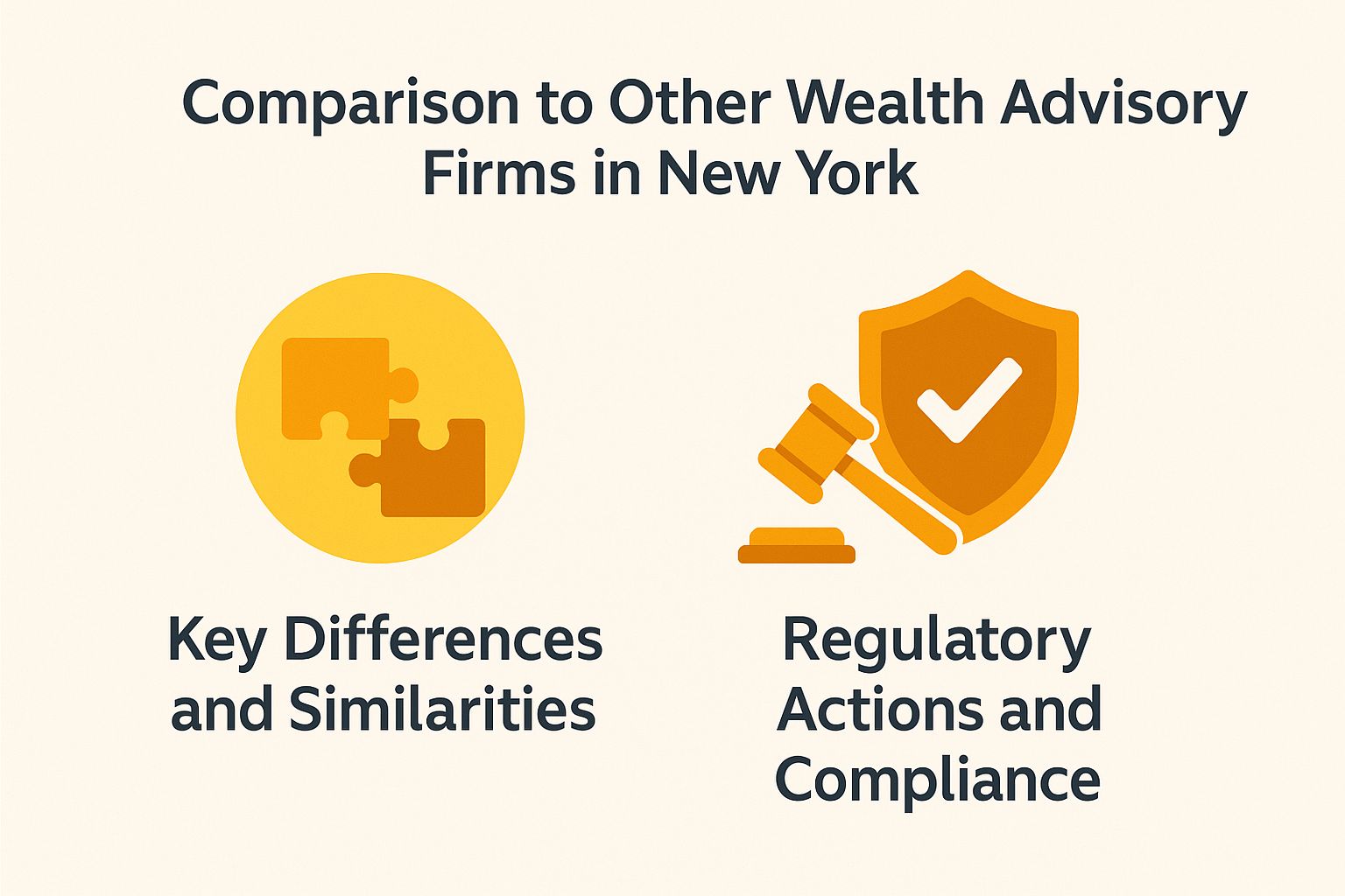Comparison to Other Wealth Advisory Firms in New York