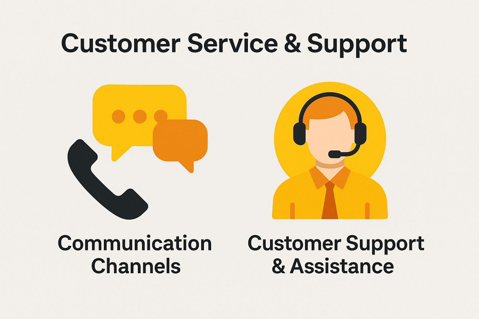 Customer Service and Support