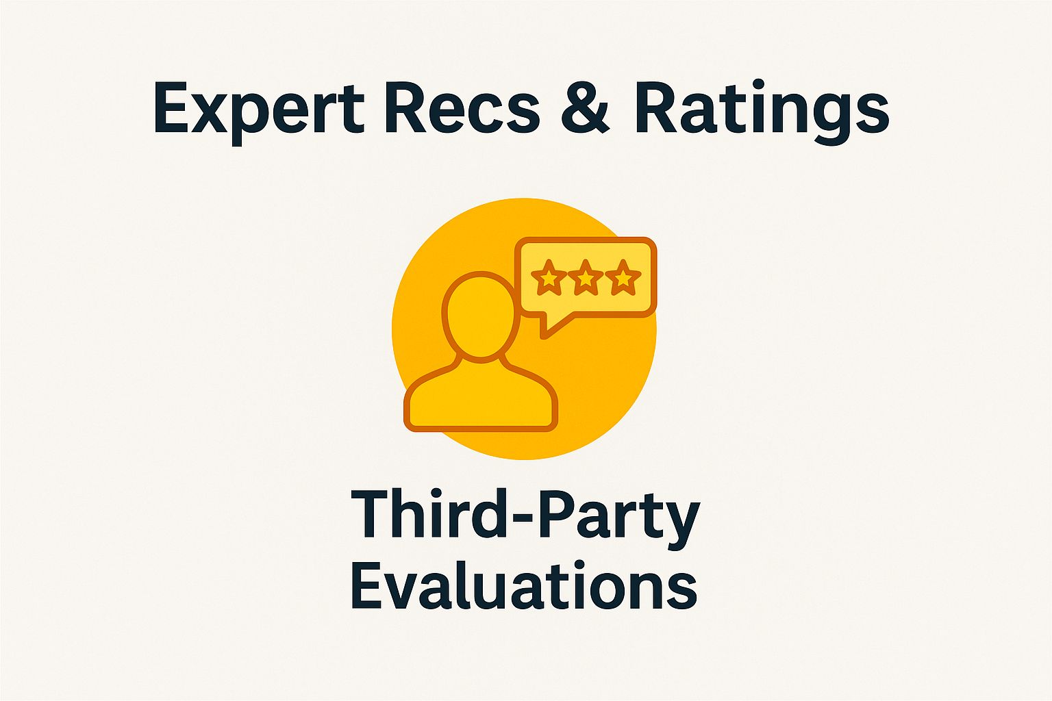 Expert Recommendations and Ratings