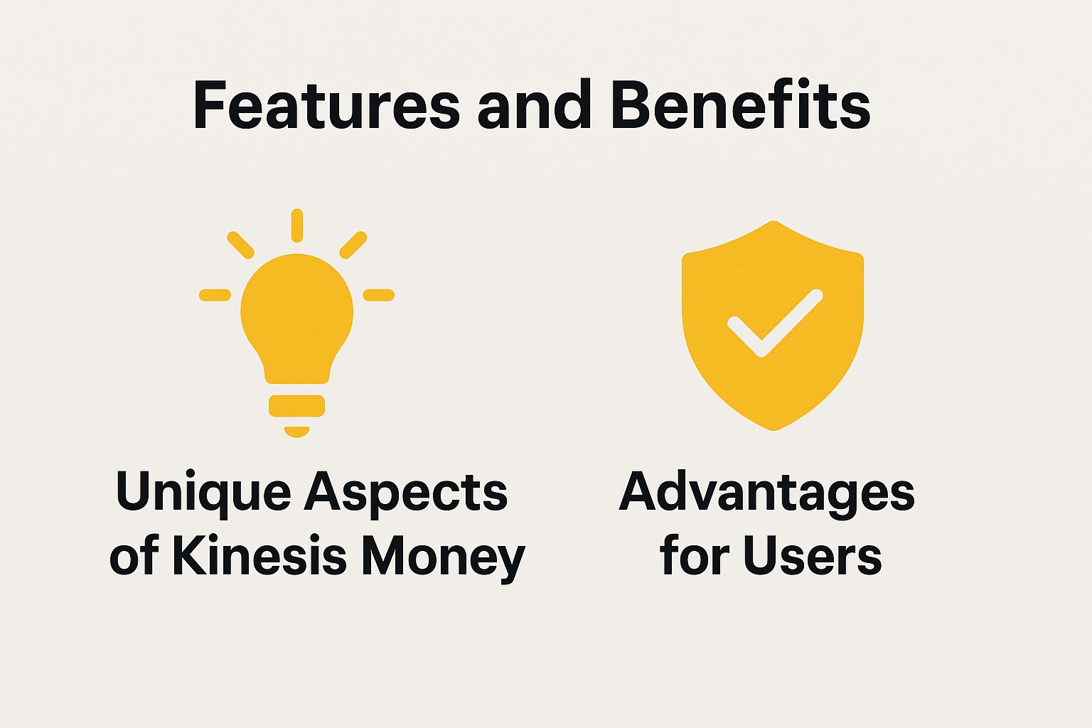 Features and Benefits