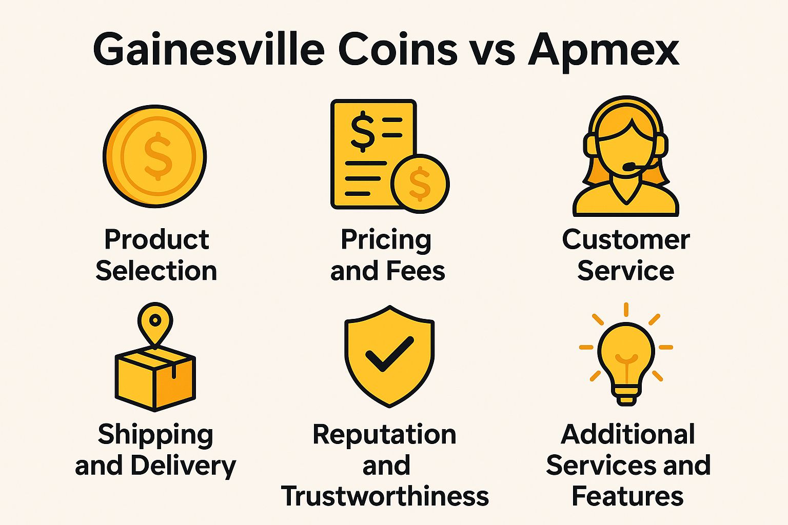 Gainesville Coins vs Apmex