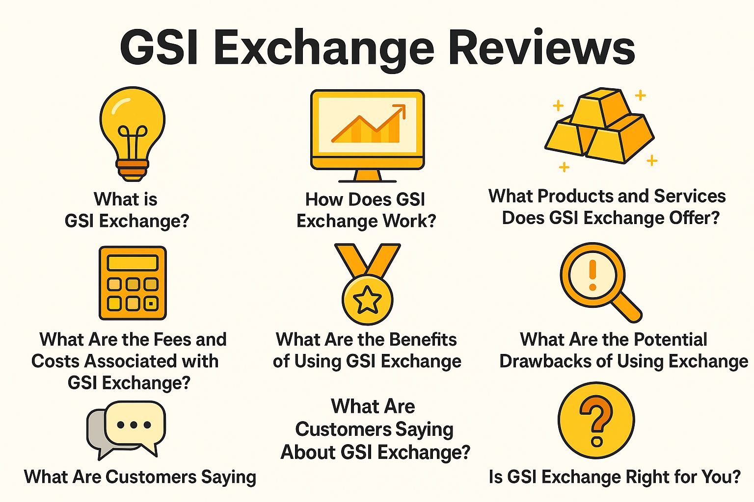 GSI Exchange for Precious Metal Investors
