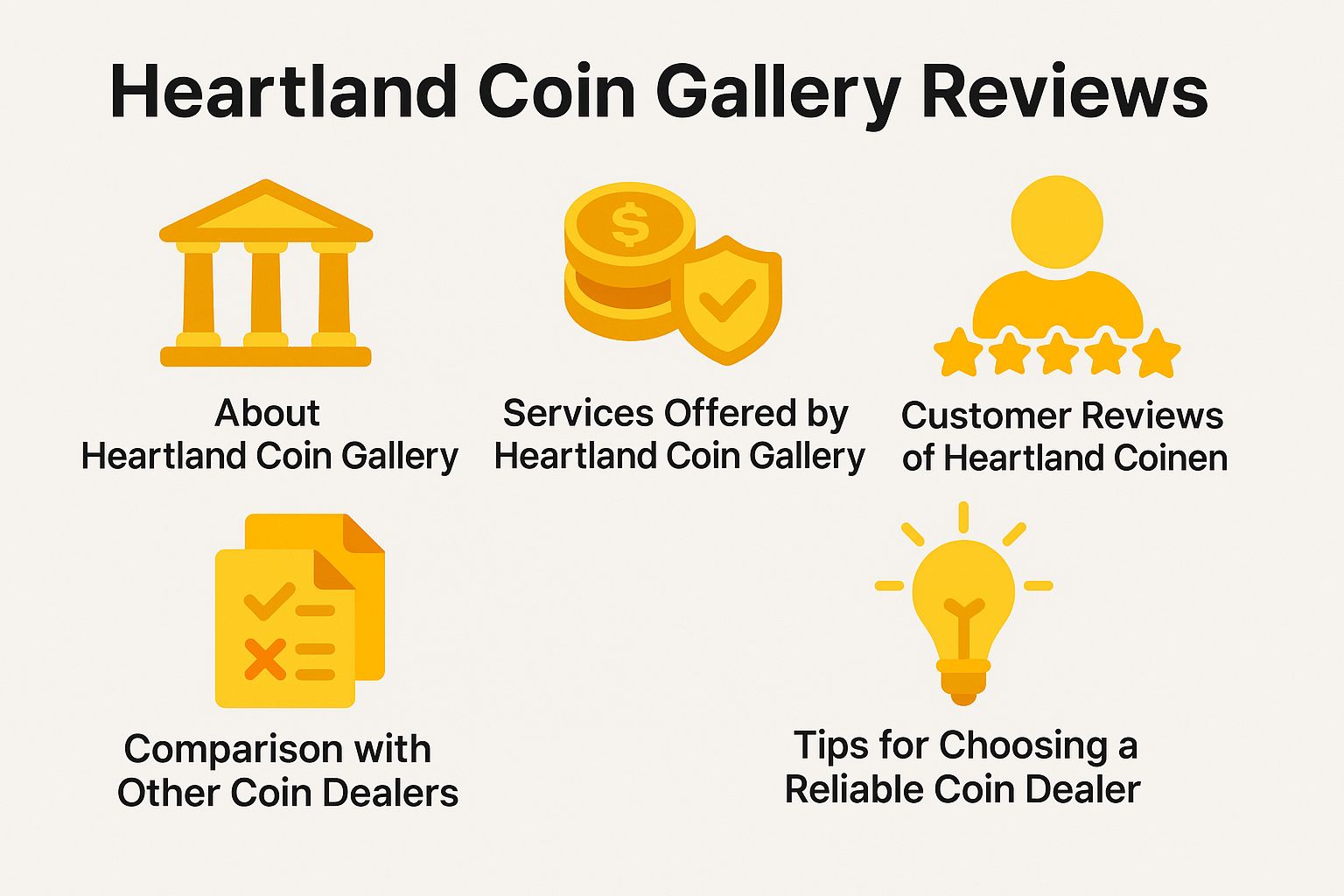 Heartland Coin Gallery Reviews