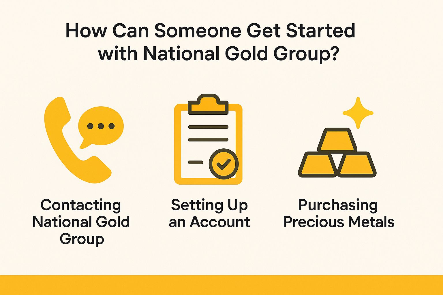 How Can Someone Get Started with National Gold Group?