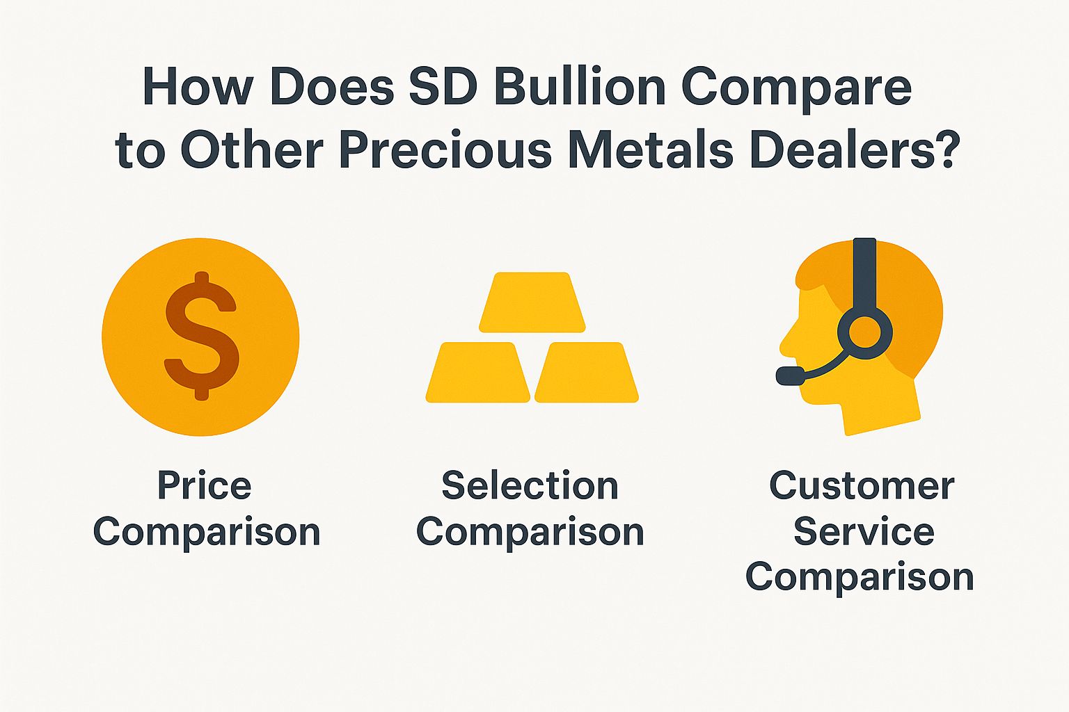 How Does SD Bullion Compare to Other Precious Metals Dealers?
