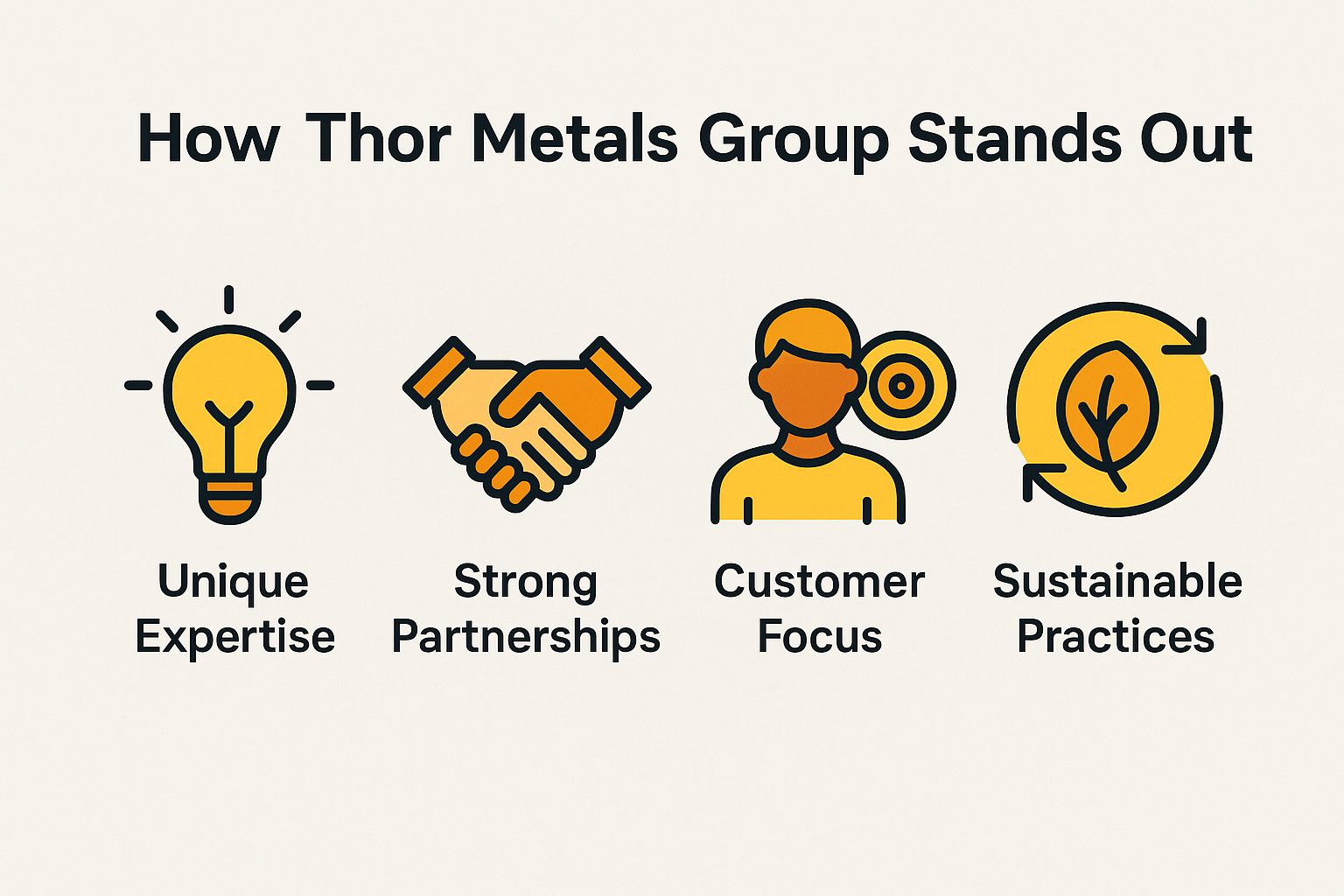 How Thor Metals Group Stands Out