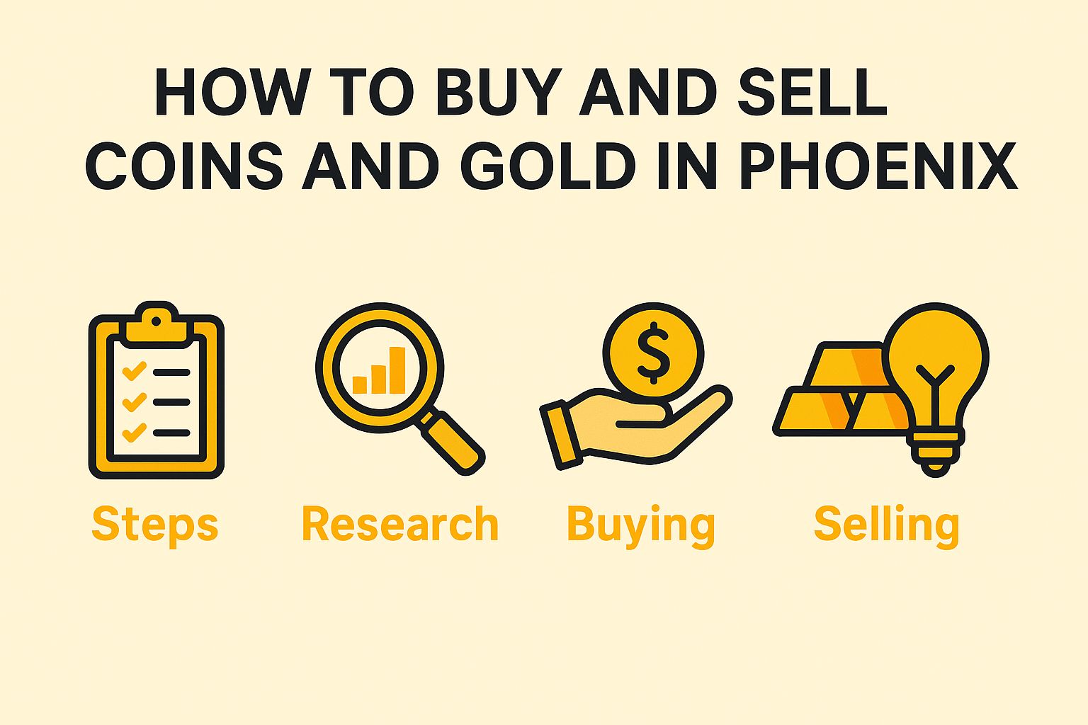 How to Buy and Sell Coins and Gold in Phoenix