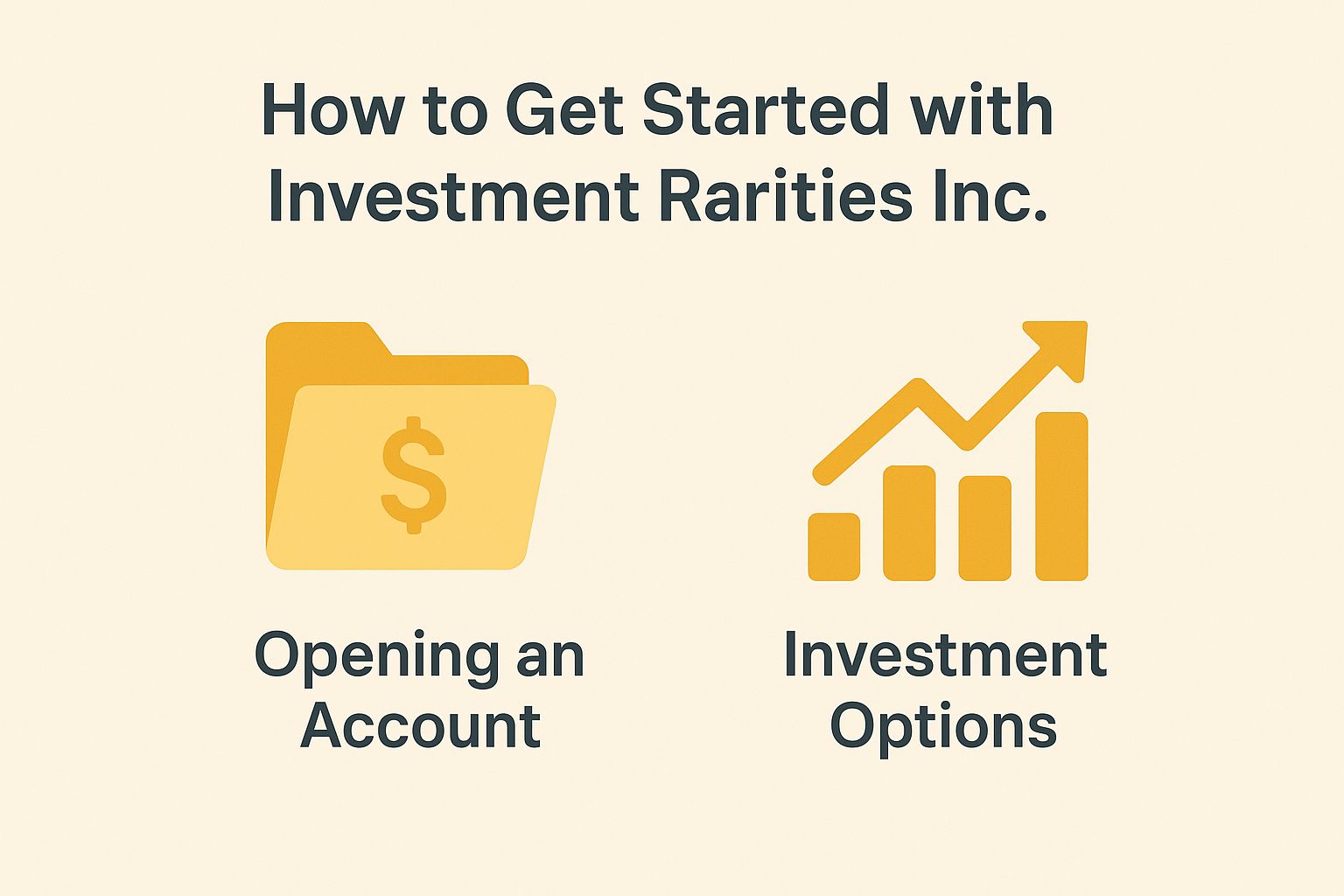 How to Get Started with Investment Rarities Inc