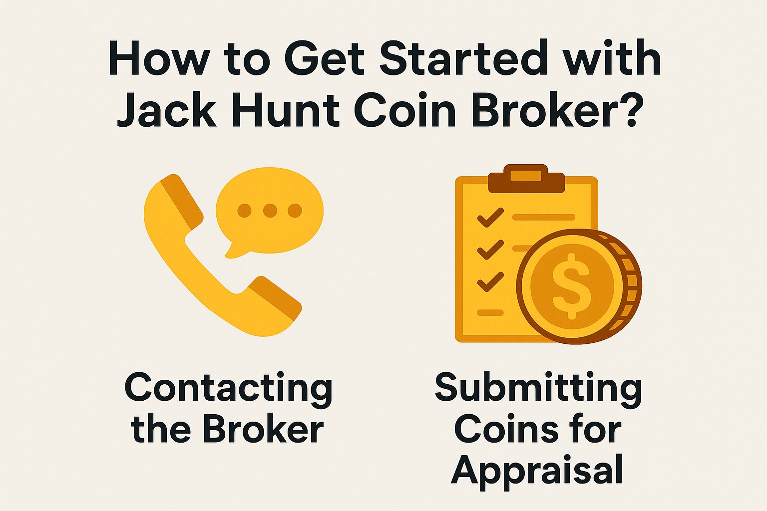 How to Get Started with Jack Hunt Coin Broker?