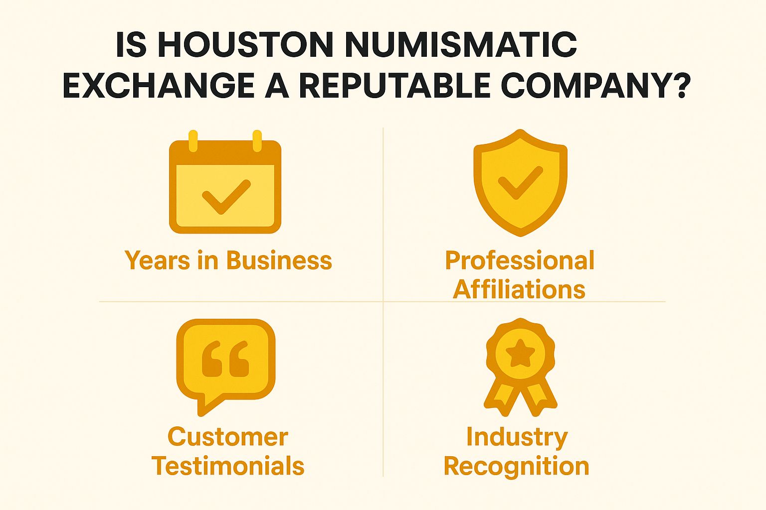 Is Houston Numismatic Exchange a Reputable Company?