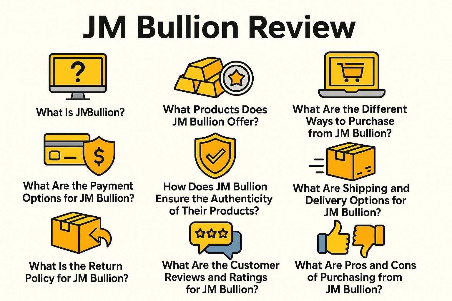 JM Bullion and Online Gold Buyer Stories
