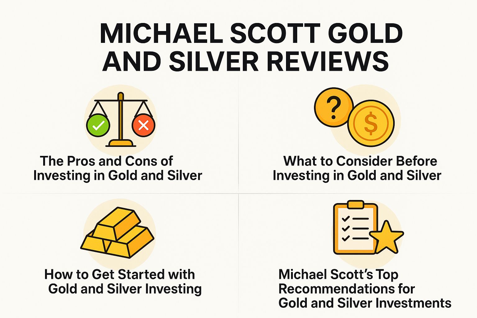 Michael Scott Gold and Silver Reviews