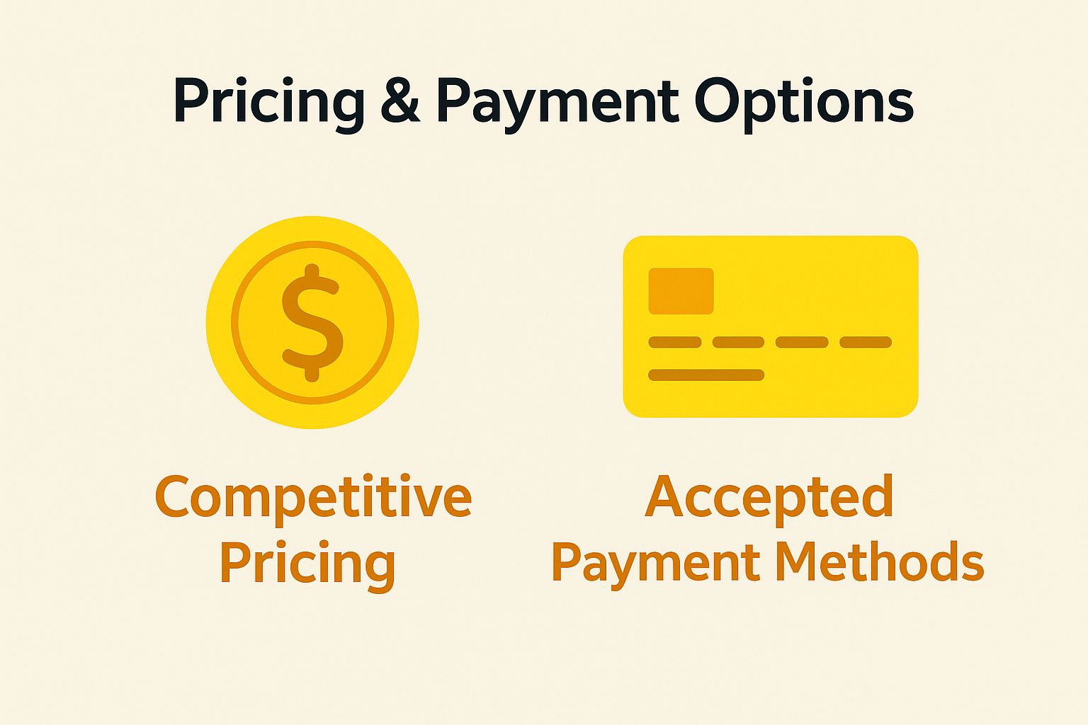 Pricing and Payment Options