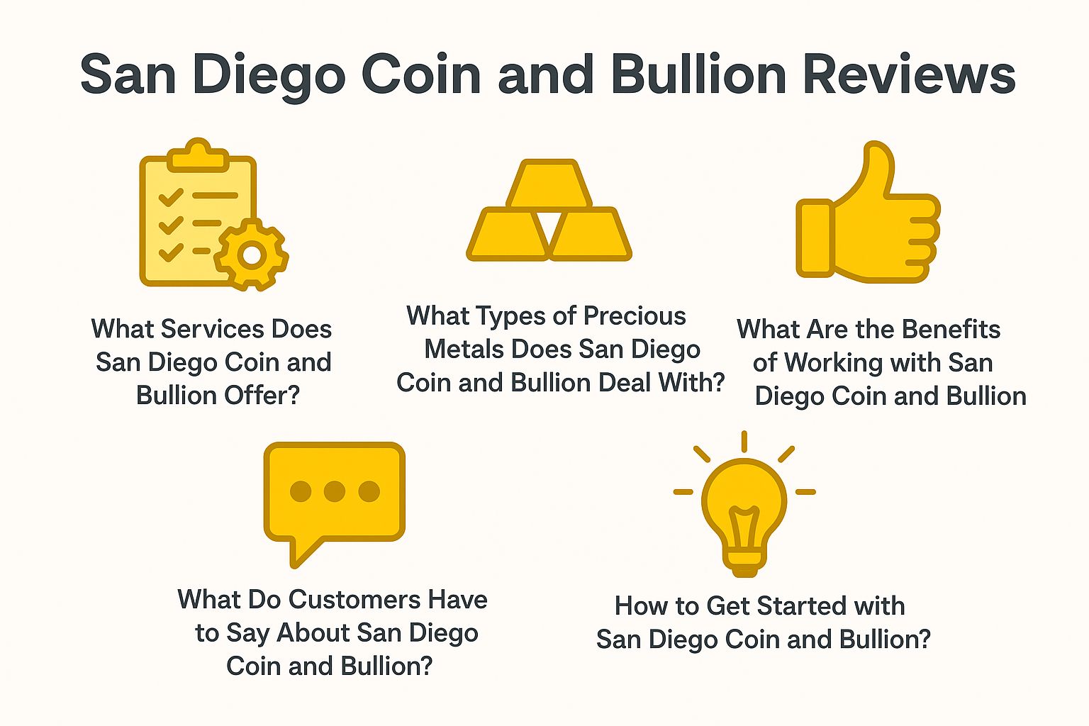 San Diego Coin and Bullion Reviews