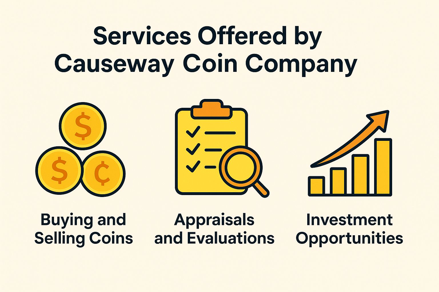 Services Offered by Causeway Coin Company