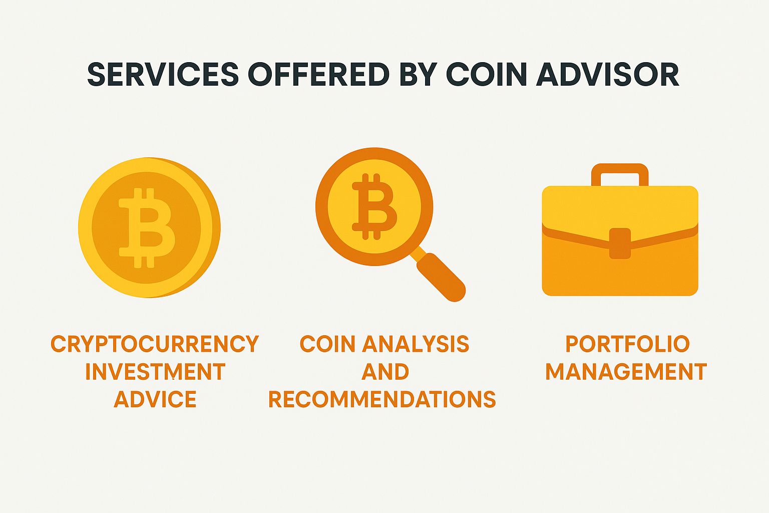 Services Offered by Coin Advisor