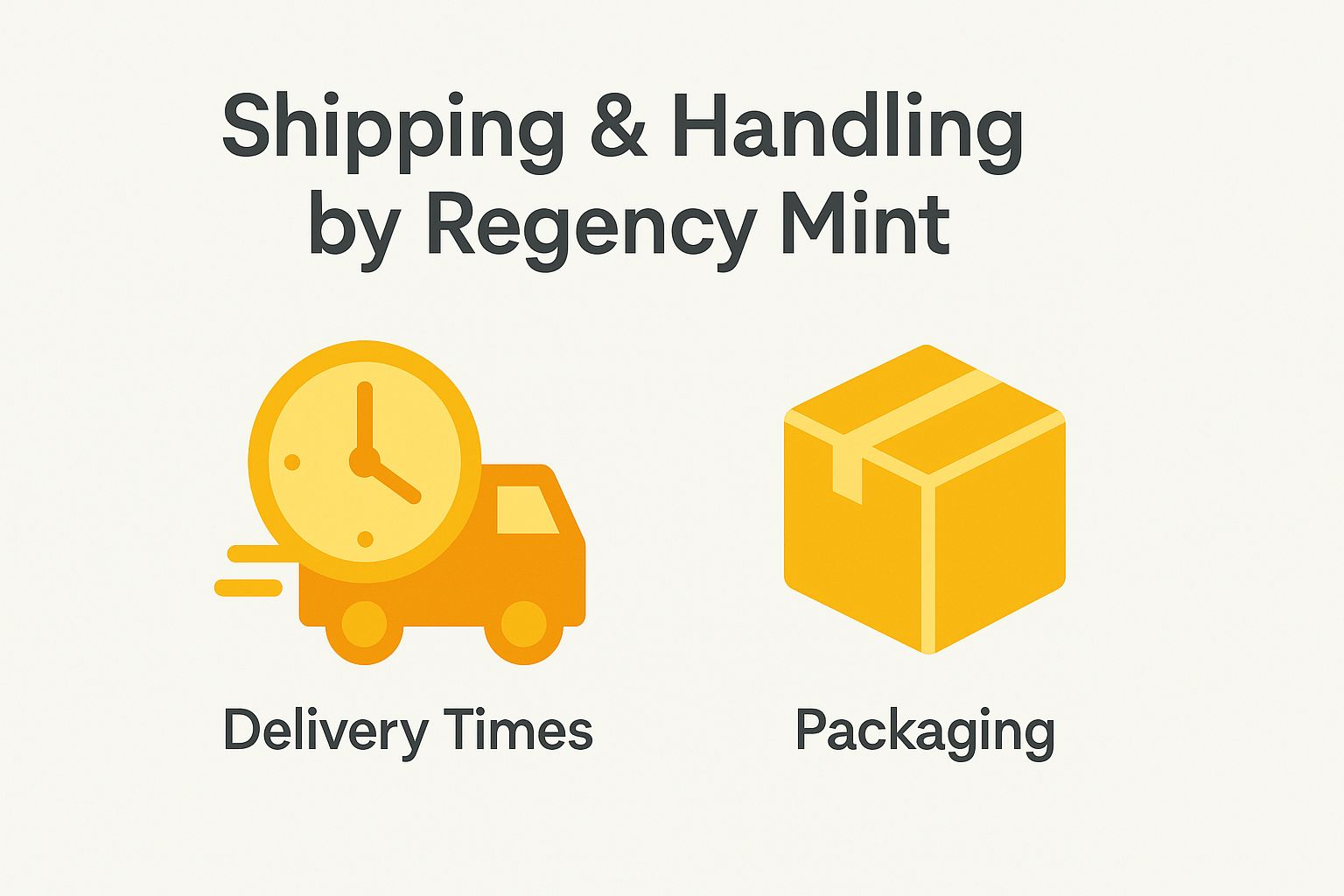 Shipping and Handling by Regency Mint