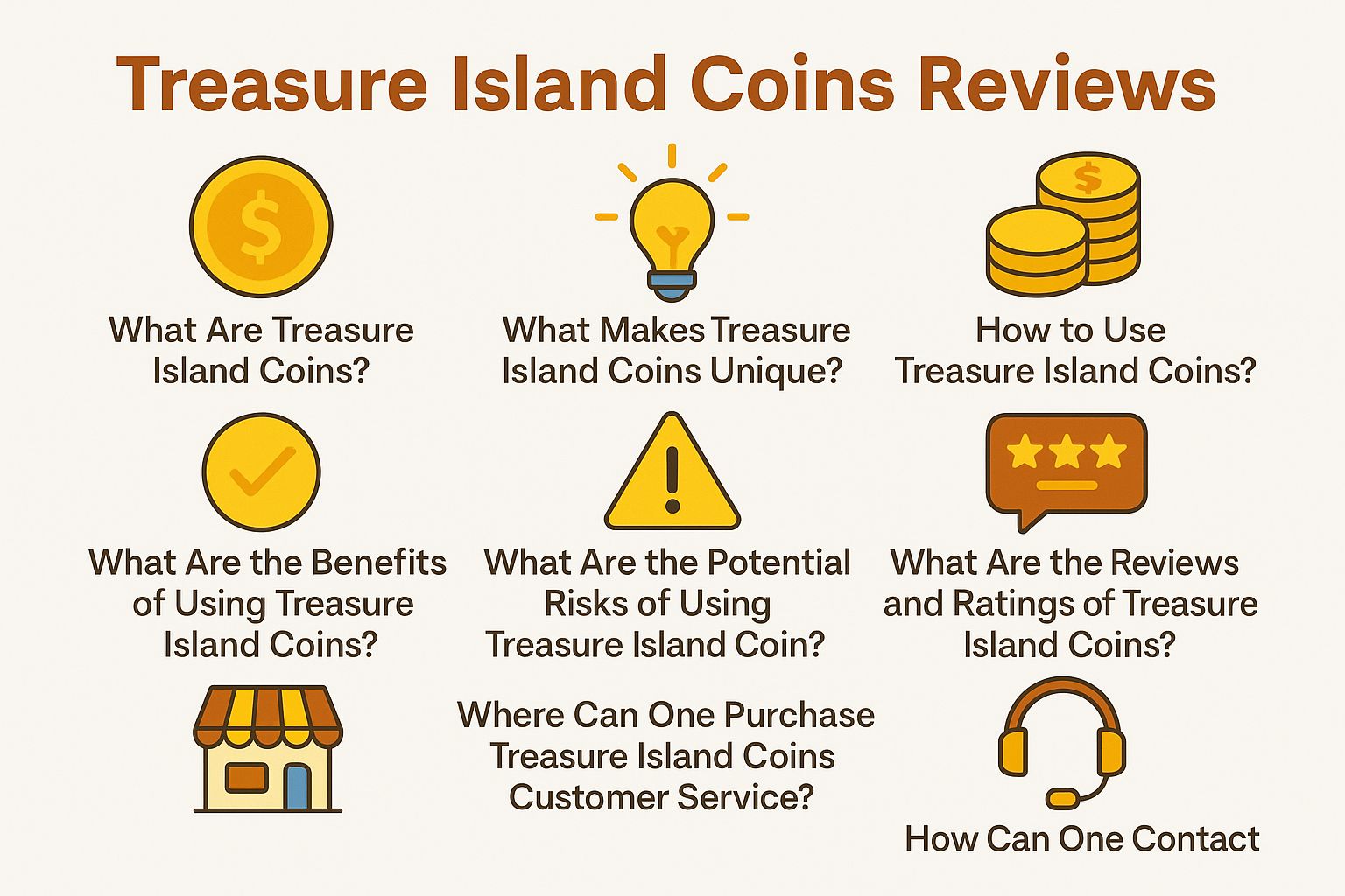 Treasure Island Coins and Investor Stories