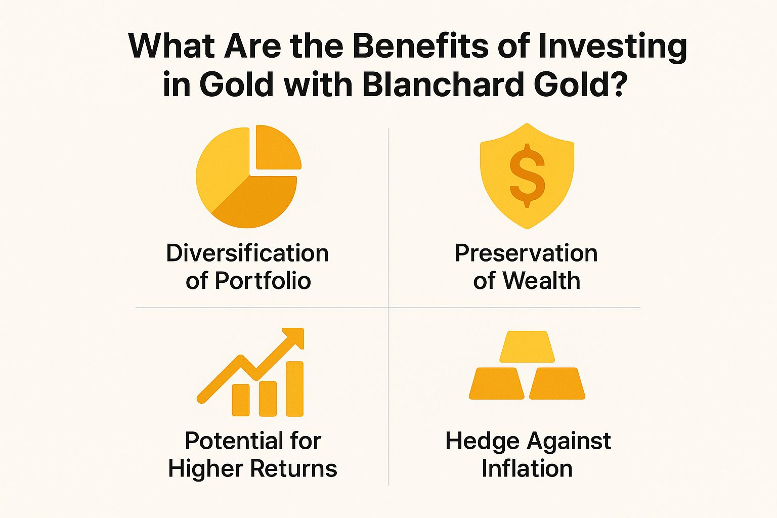 What Are the Benefits of Investing in Gold with Blanchard Gold?