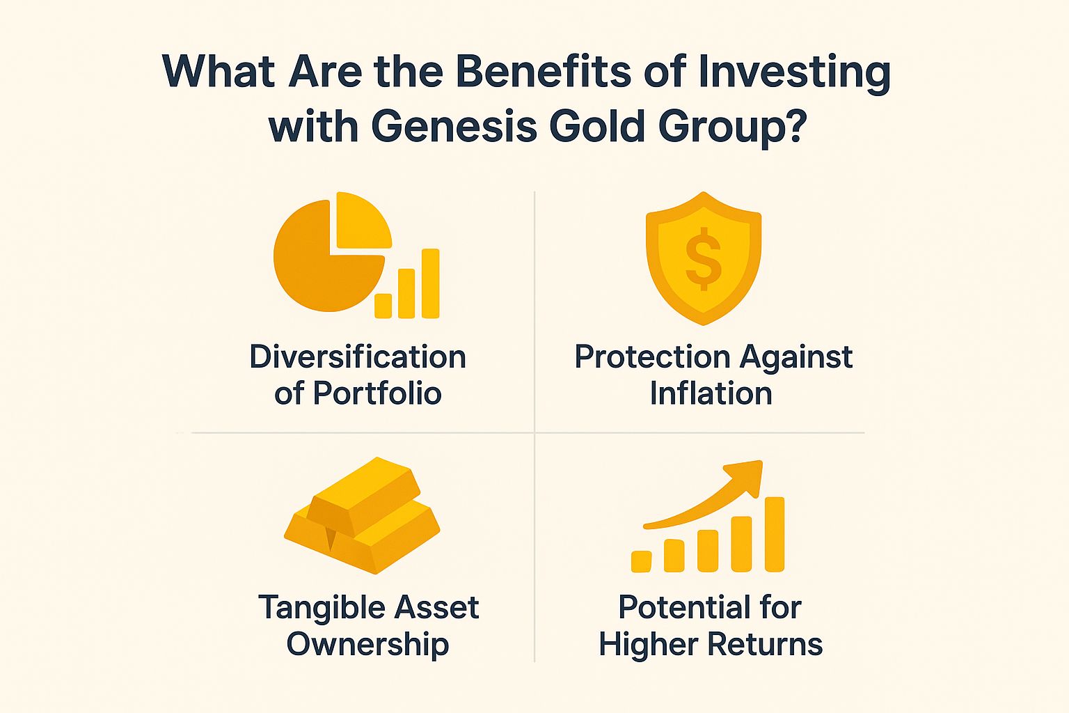 What Are the Benefits of Investing with Genesis Gold Group?