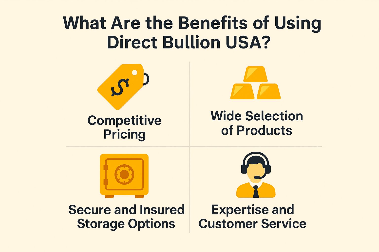 What Are the Benefits of Using Direct Bullion USA?