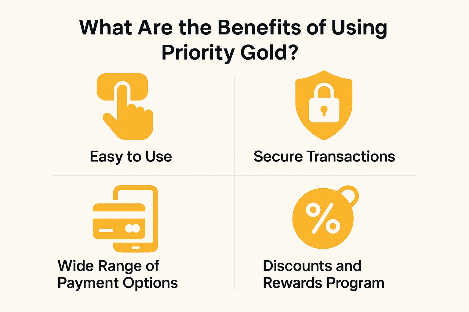 What Are the Benefits of Using Priority Gold?