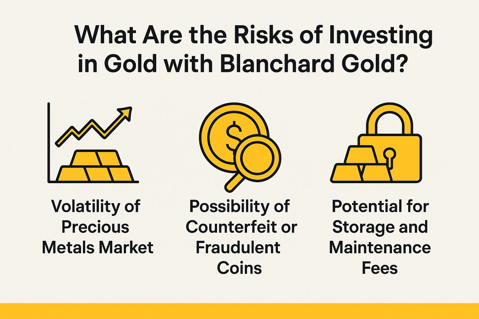 What Are the Risks of Investing in Gold with Blanchard Gold?