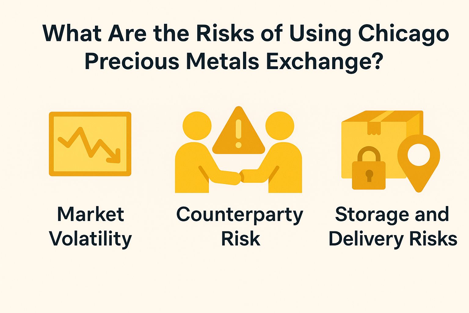What Are the Risks of Using Chicago Precious Metals Exchange?