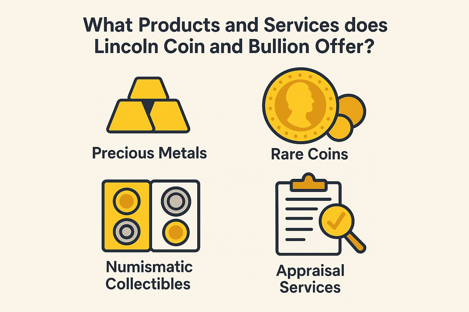 What Products and Services does Lincoln Coin and Bullion Offer?