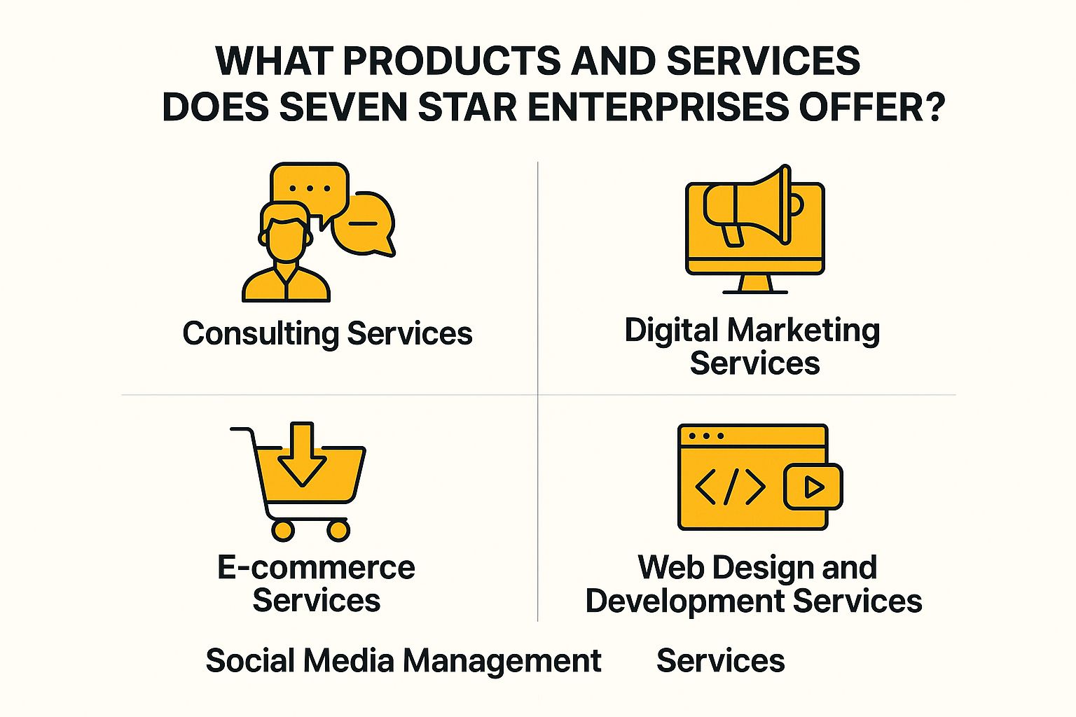 What Products and Services Does Seven Star Enterprises Offer?