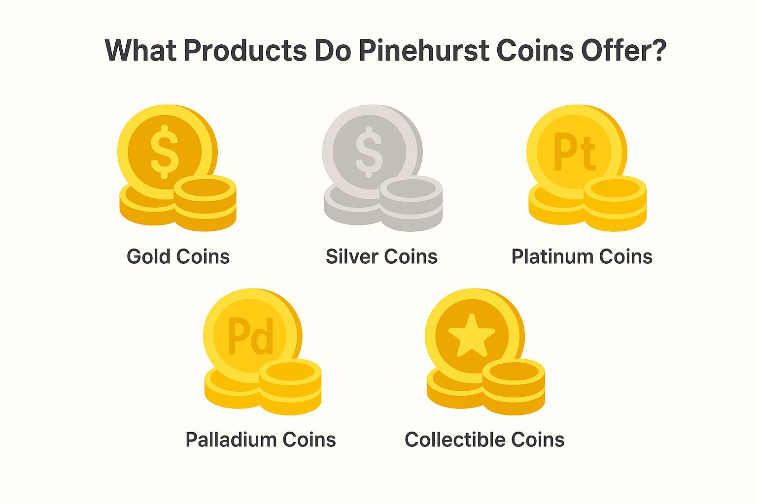 Pinehurst Coins for Rare Coin Collectors