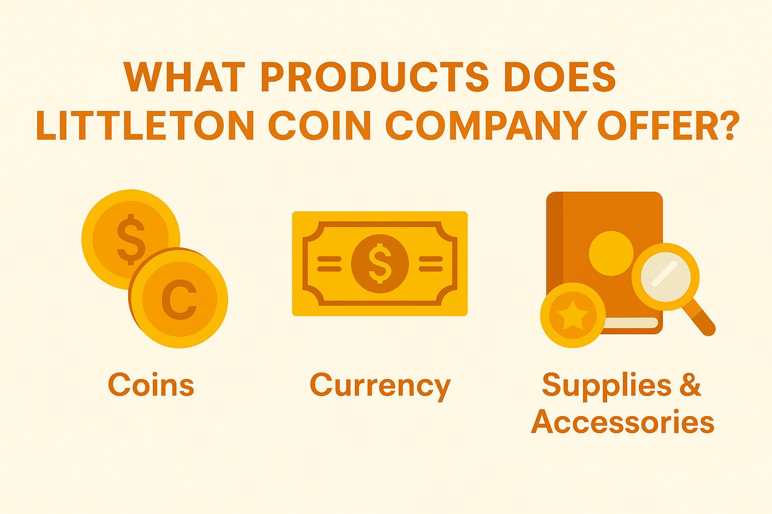 What Products Does Littleton Coin Company Offer?