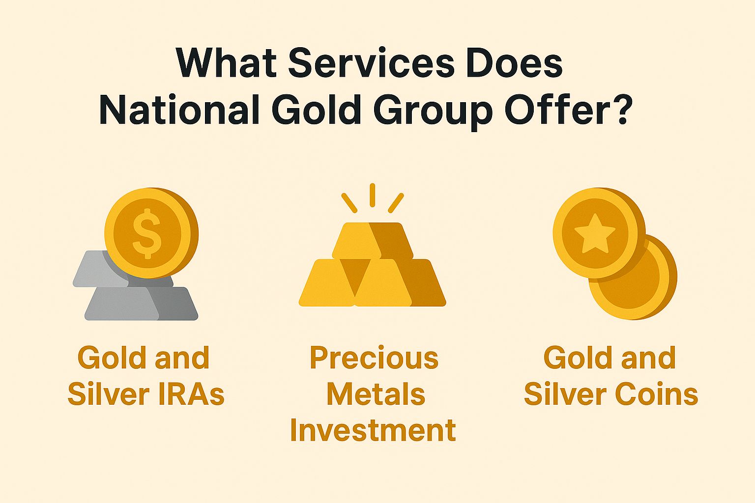 What Services Does National Gold Group Offer?